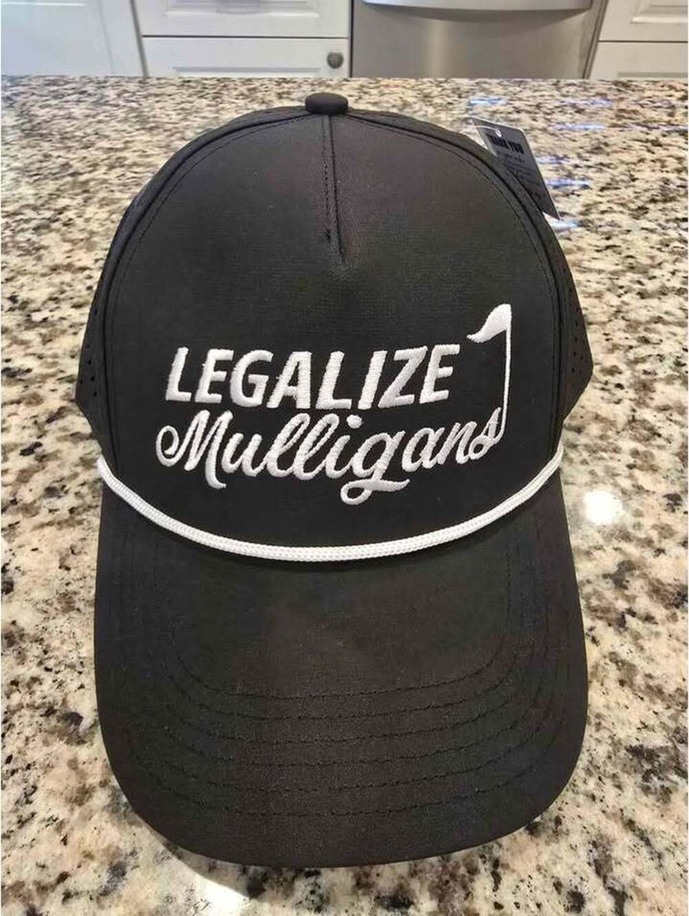 Legalize Mulligans Golf Hat Snapback